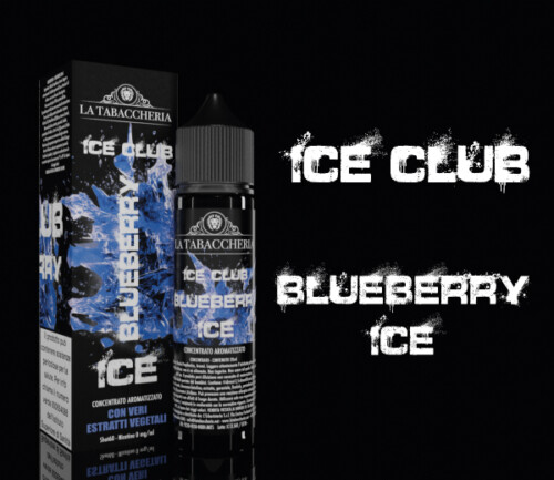 Concentrato Aromatizzato – Linea Ice Club – Blueberry Ice