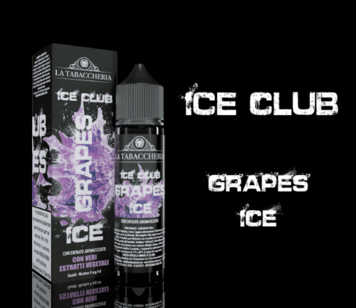 Concentrato Aromatizzato – Linea Ice Club – Grapes Ice 20ml