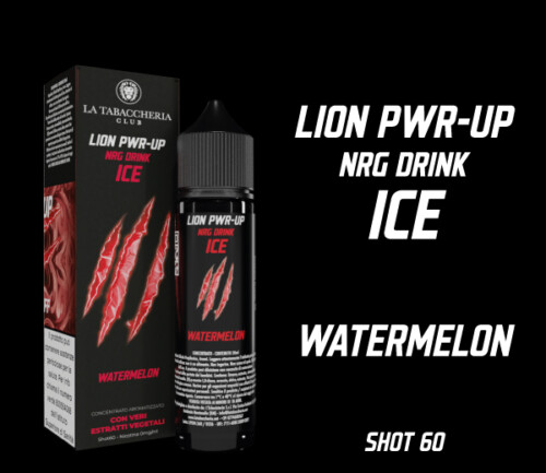 La Tabaccheria – Linea Lion PWR-UP NRG Drink Ice – Watermelon
