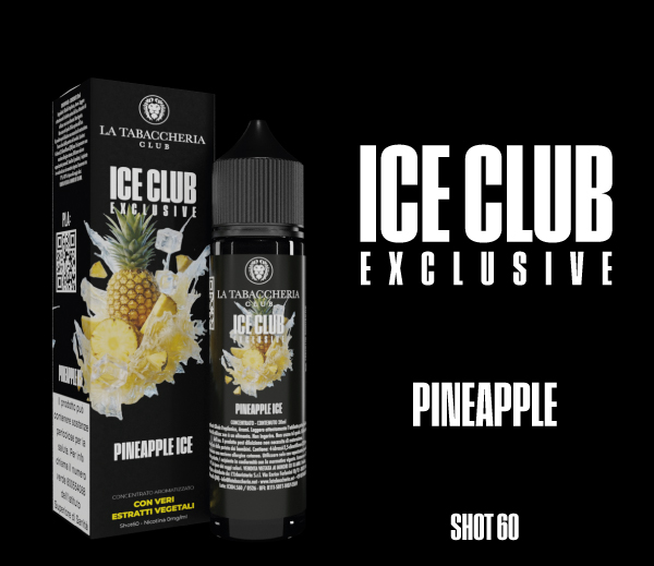 La Tabaccheria - Concentrato Aromatizzato Linea Ice Club Exclusive Pineapple Ice