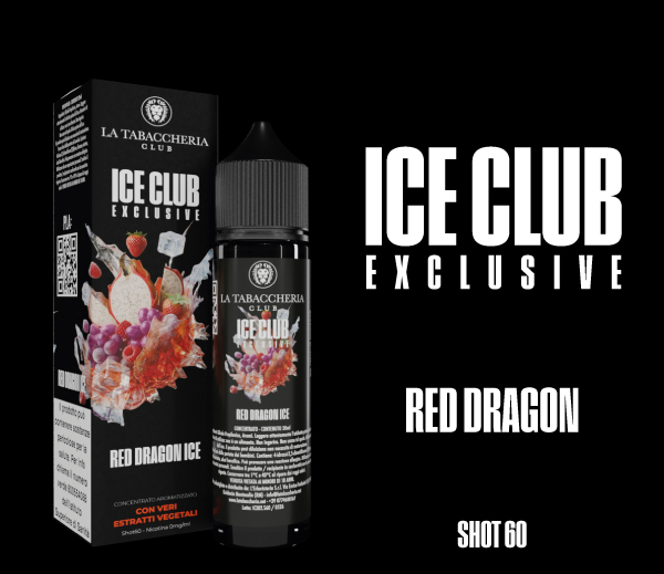 La Tabaccheria - Concentrato Aromatizzato Linea Ice Club Exclusive Red Dragon Ice