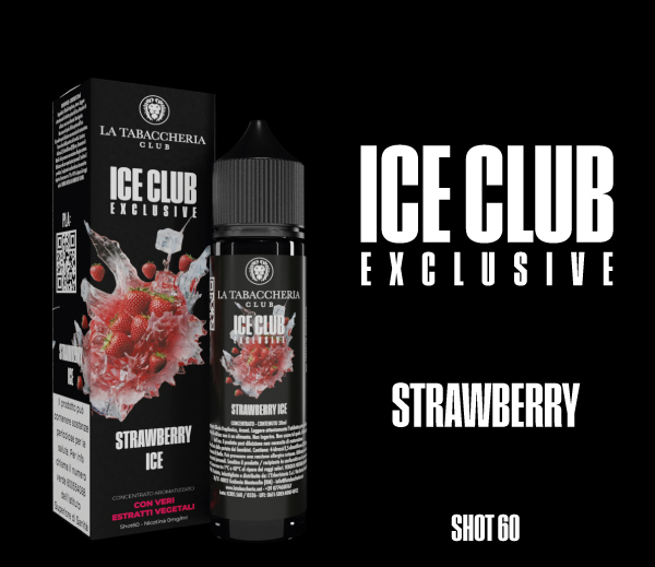 La Tabaccheria - Concentrato Aromatizzato Linea Ice Club Exclusive Strawberry Ice