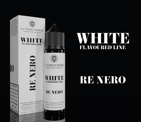 La Tabaccheria - Estratto di Tabacco Concentrato Linea White Flavoured Line Re Nero