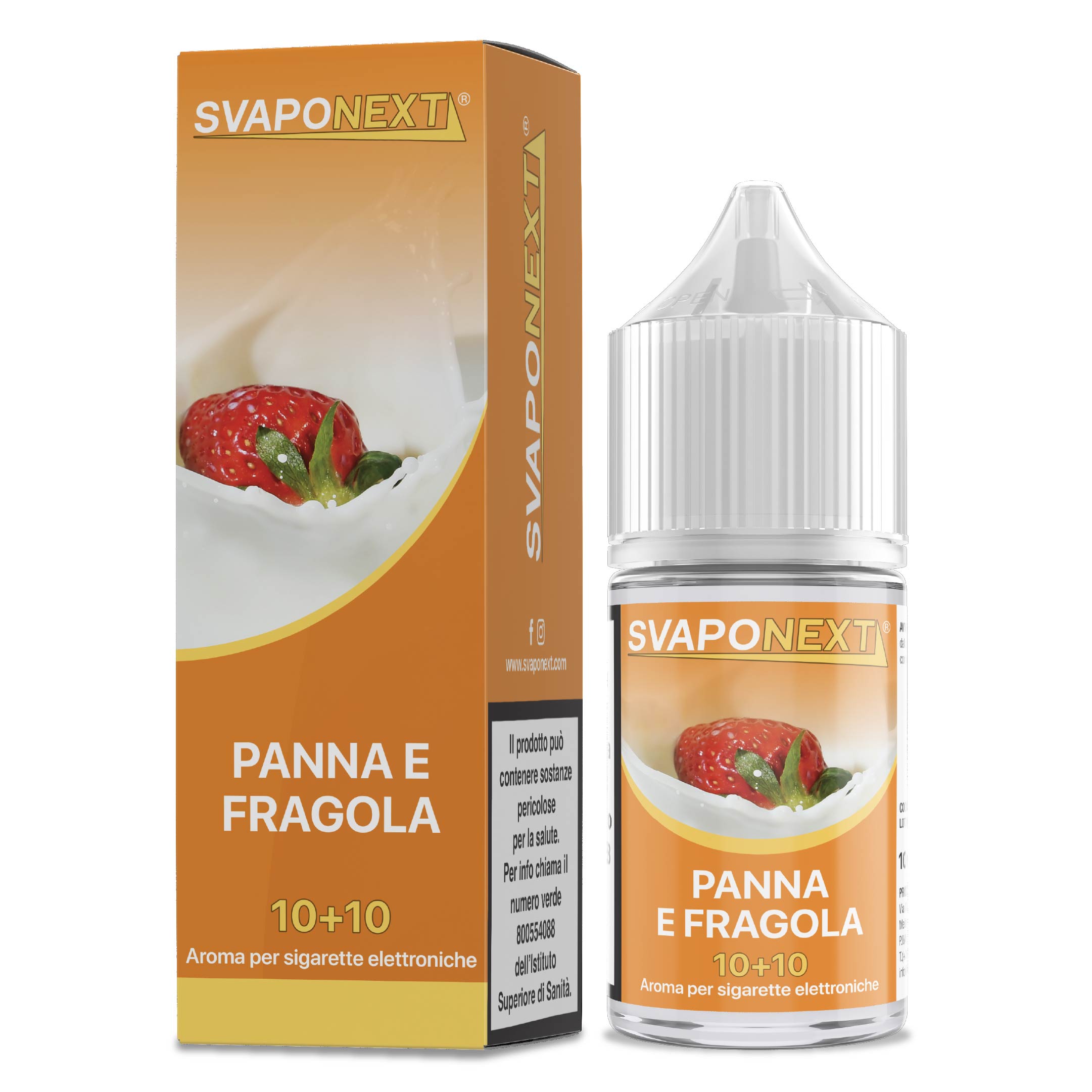 PANNA E FRAGOLA SvapoNext Fragola Panna