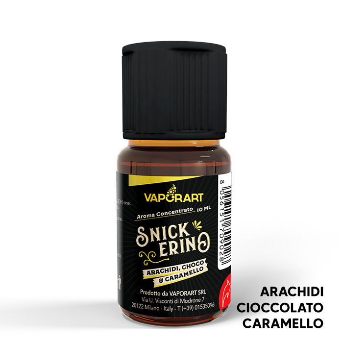SNICKERINO Aroma Vaporart Caramello Barretta al cioccolato Arachidi