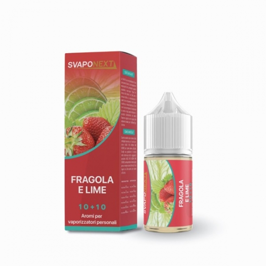 SVAPONEXT - FRAGOLA E LIME - IN FLACONE DA