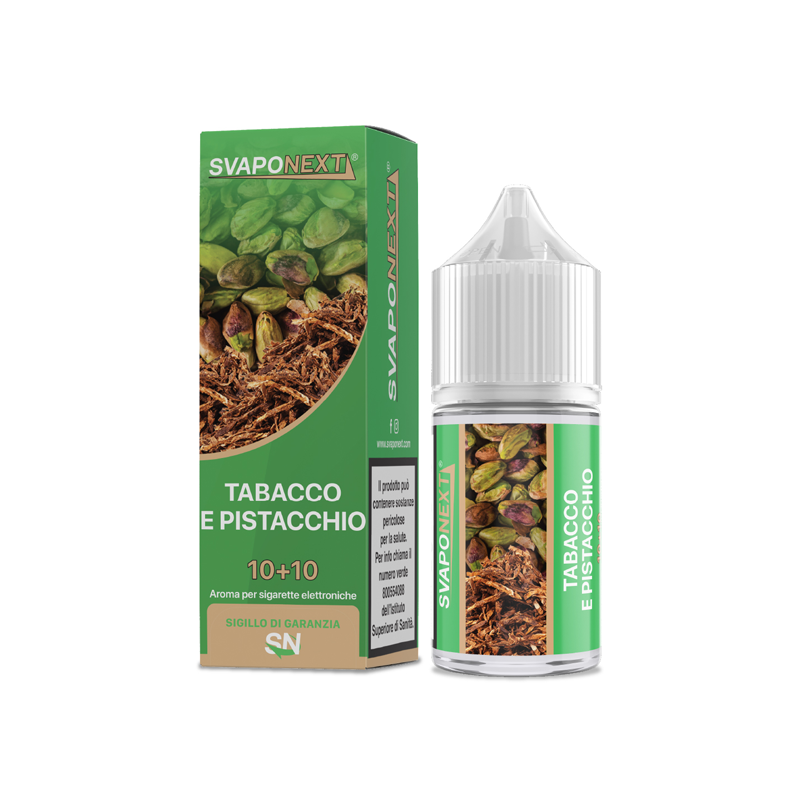 SVAPONEXT - TABACCO E PISTACCHIO - IN FLACONE DA