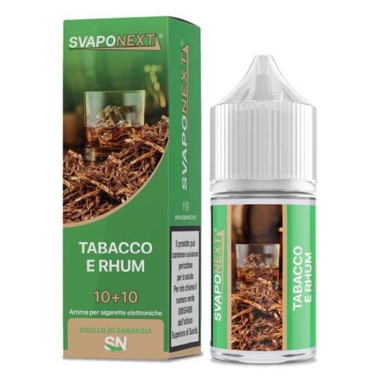 SvapoNext - TABACCO E RHUM Tabacco Pistacchio