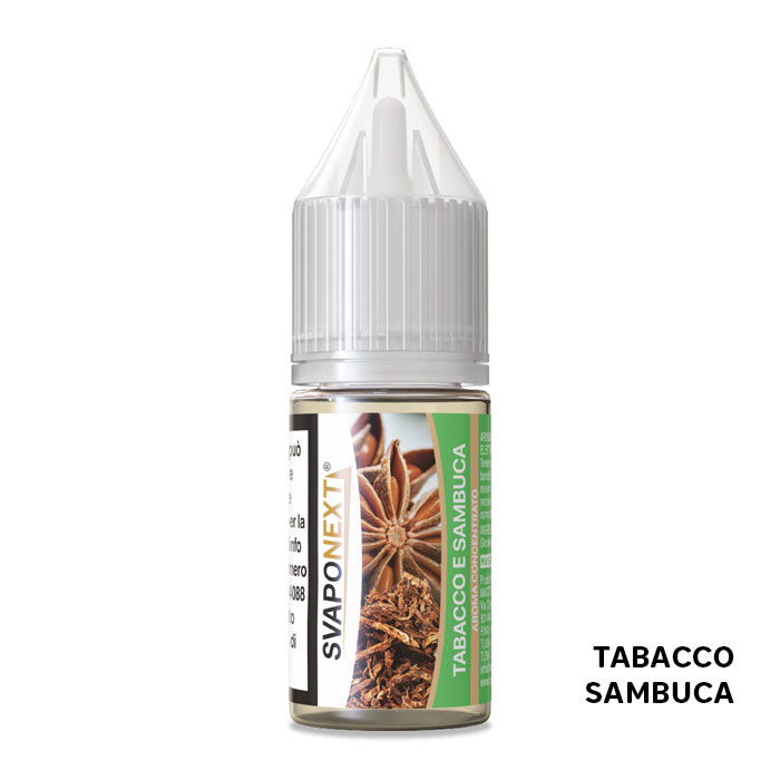 Tabacco e Sambuca SvapoNext Tabacco Anice stellato Liquore
