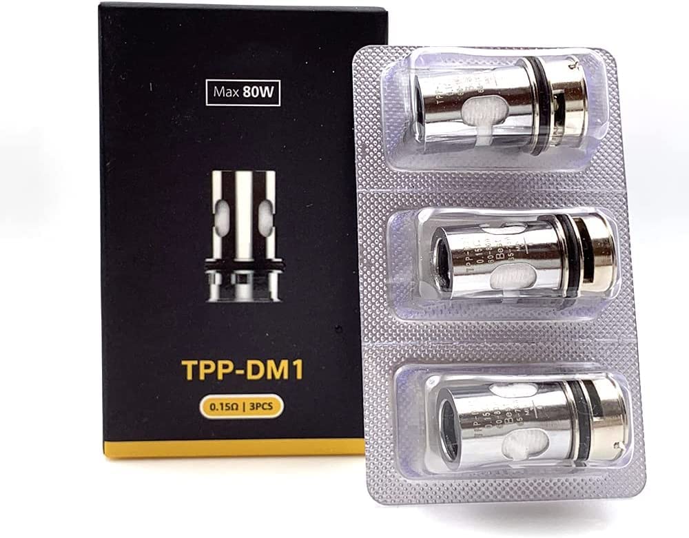 TPP COIL Resistenze VOOPOO 3 Pezzi - TPP DM1 0.15ohm