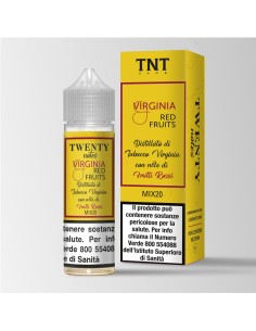 TNT VAPE - Twenty Notes - Virginia e Red Fruits MIX20